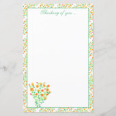 Groen Geel en Wit Vlak Document (Voorkant)