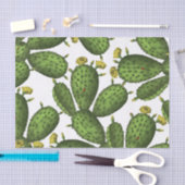  groen geel flessenpatroon tissuepapier (Craft)