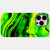 Groen Geel fractal abstracte kunst Case-Mate iPhone Case (Achterkant (horizontaal))