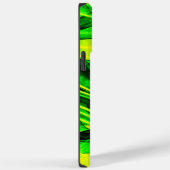 Groen Geel fractal abstracte kunst Case-Mate iPhone Case (Achterkant / Rechts)
