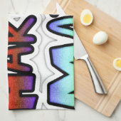 Groen Geel Gouden Brazilië Hakuna Matata Art Print Theedoek (Quarter Fold)