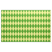 Groen Geel Harlekijn Geruit Ontwerp Stof (Fat Quarter)