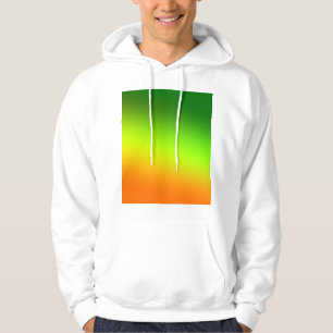 Groen geel oranje eenvoudig minimaal.custom.add uw hoodie