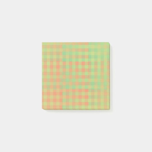 Groen Geel Oranje  Post-it® Notes (Voorkant)