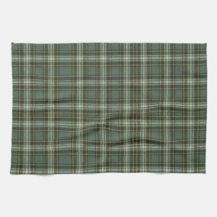 Groen Geel Plaid Ontwerp Theedoek
