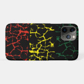 Groen Geel. Red Case-Mate iPhone Case (Achterkant (horizontaal))