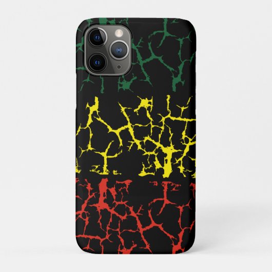 Groen Geel. Red Case-Mate iPhone Case (Achterkant)