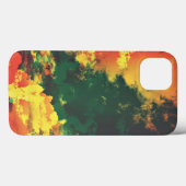 Groen geel rood, abstract digitaal kunstontwerp Case-Mate iPhone case (Achterkant (horizontaal))