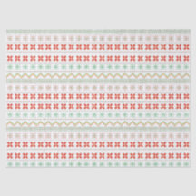 Groen-Geel-Rood Pixel breipatroon