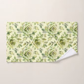 Groen Geel Rose Olive Chartreuse Limoen Bad Handdoek (Handdoek)