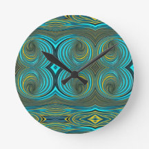 Groen Geel Spiraalverf Gietontwerp