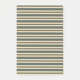 Groen Geel Strepen Patroon Post-it® Notes
