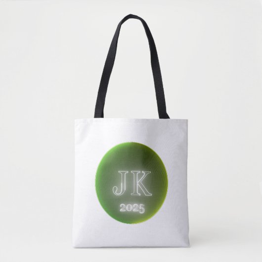 Groen geel Tas (Voorkant)