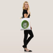 Groen geel Tas (Op model)