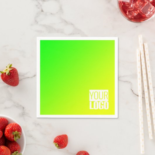 groen geel verloop toevoegen logo servet (Insitu)