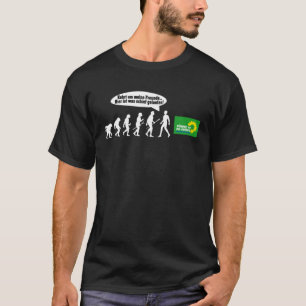 Groen Geen Danke Verklaring Evolutie Anti Groene P T-shirt