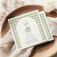  Groen Gekke Gans Baby shower