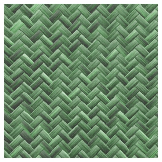 Groen gekleurd mand-weerpatroon stof (Close Up)
