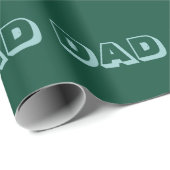 Groen gekleurd omslagpapier cadeaupapier (Rol Hoek)