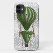 Groen gelaagde warmluchtballon Case-Mate iPhone case (Achterkant)
