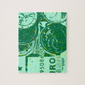 Groen geld legpuzzel (Verticaal)