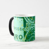 Groen geld magische mok (Voorkant links)