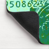 Groen geld muismat (Hoek)