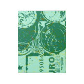 Groen geld notitieblok (Linkerzijde)