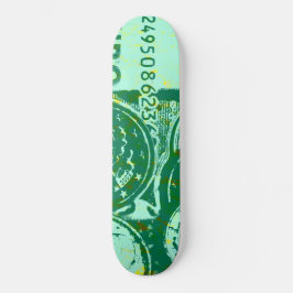 Groen geld persoonlijk skateboard