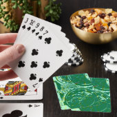 Groen geld pokerkaarten (Insitu)