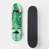 Groen geld skateboard (Voorkant)