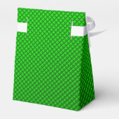 groen, geluk cadeau, hoefijzer, shamrock, green, g bedankdoosjes (Achterkant)