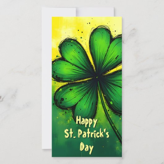 Groen, Geluk & Vreugde - Gelukkig St. Patrick's Da (Voorkant)