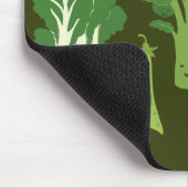 Groen! Gelukkig Veggie Garden. Muismat (Hoek)