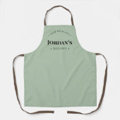 Groen gemaakt met Love Custom Your Kitchen Schort (Voorkant)