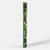 Groen gemarmerd papier Case-Mate iPhone case (Achterkant / Rechts)