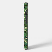 Groen gemarmerd papier Case-Mate iPhone case (Achterkant / Links)