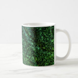 groen gemarmerde stijl koffiemok