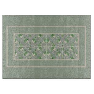 Groen Geometrisch 1915 Hannah Borger Overbeck Snijplank