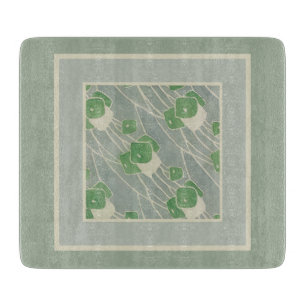 Groen Geometrisch 1915 Hannah Borger Overbeck Snijplank