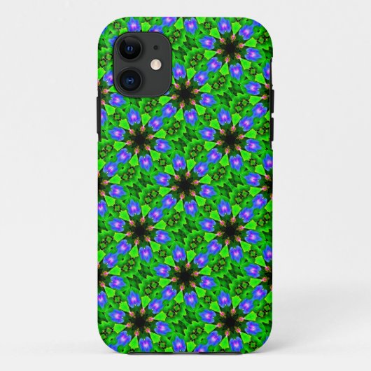 groen geometrisch hoesje (Achterkant)
