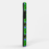 groen geometrisch hoesje (Achterkant/rechts)