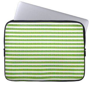 Groen Geometrisch Laptop Sleeve