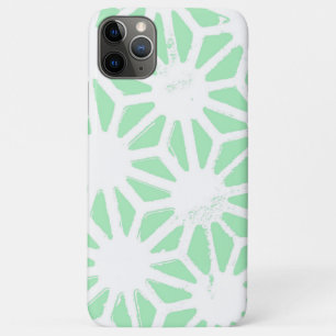 Groen geometrisch patroon Case-Mate iPhone case