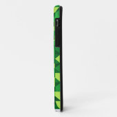Groen geometrisch patroon St Patrick's Day Case-Mate iPhone Case (Achterkant/links)