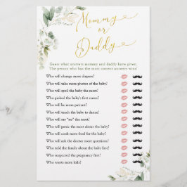 Groen Geometrische Baby in Bloom Mama of Papa