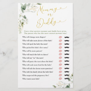 Groen Geometrische Baby in Bloom Mama of Papa