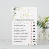 Groen Geometrische Baby in Bloom Mama of Papa (Staand voorkant)