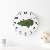 Groen Gepantserd Militair Voertuig Grote Klok (Huis)