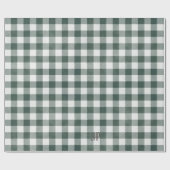 Groen gepersonaliseerd looppapier voor patroonpatr cadeaupapier (Vlak)